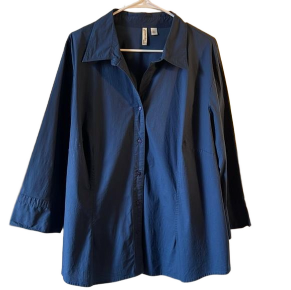 St. John's Bay Tops - Saint johns bay women’s button-down blouse size 3X